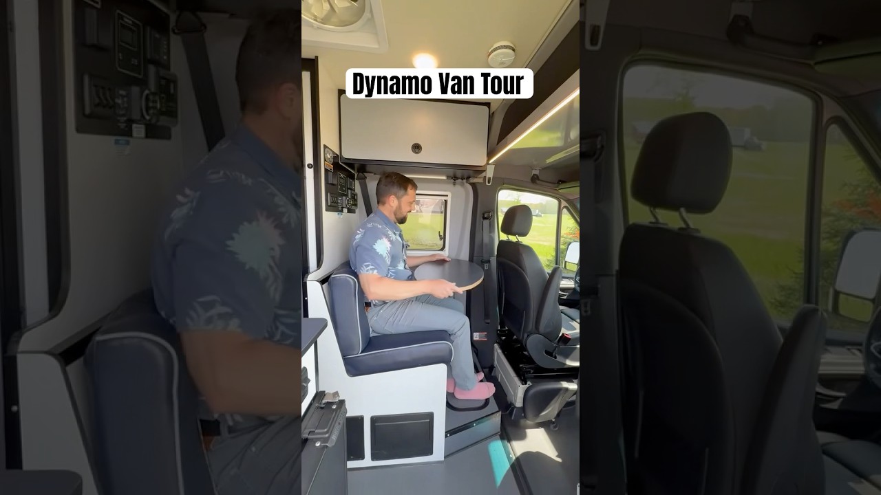 Dynamo Van Tour With Elevator Bed 2022 Winnebago Revel 44E