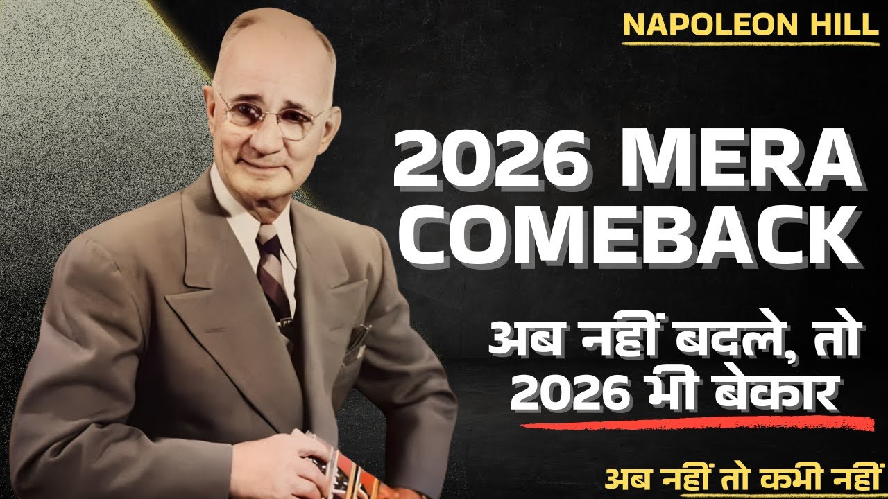 2026 में करोड़पति बनने का असली फ़ॉर्मूला | Napoleon Hill
