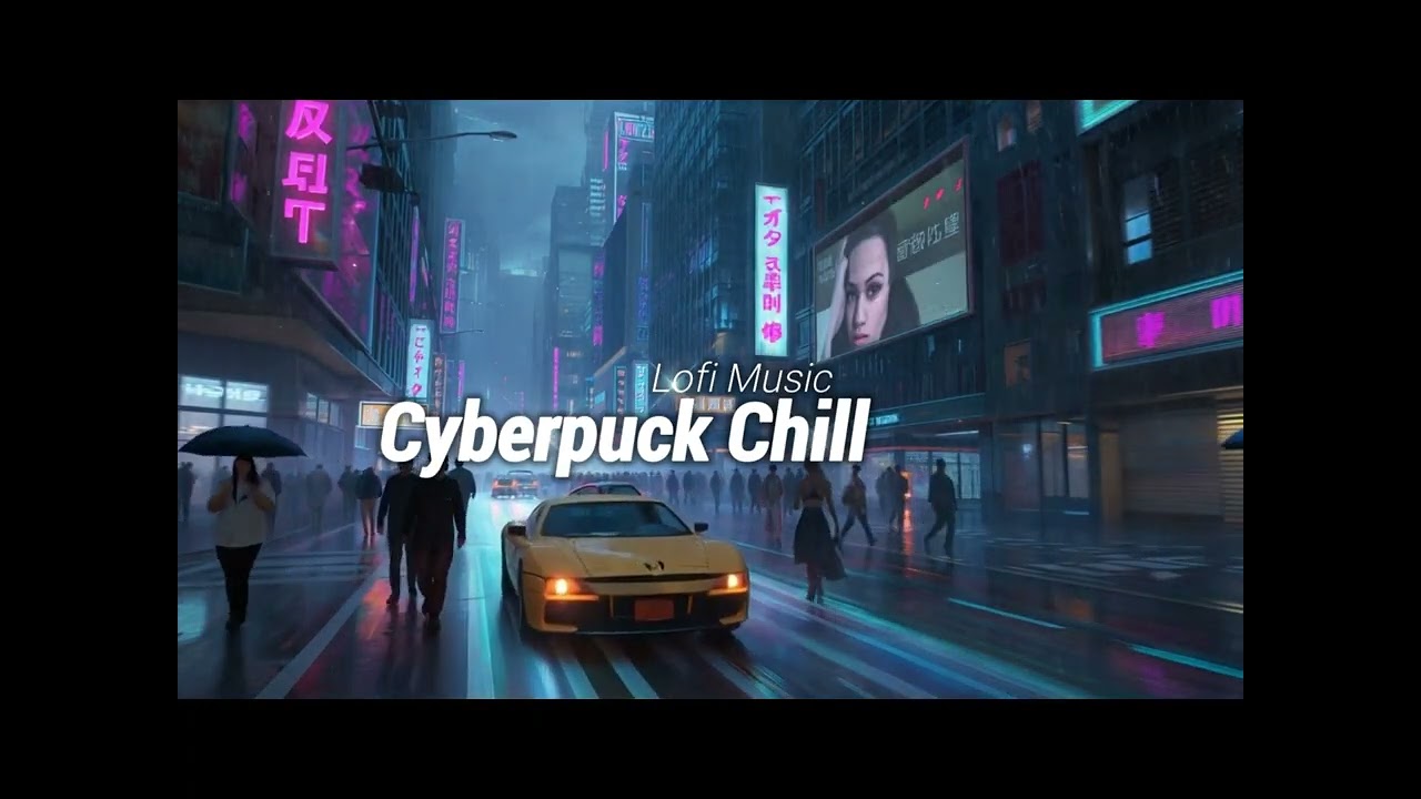 Lofi Cyberpunk City – Study & Chill Beats in the Rain