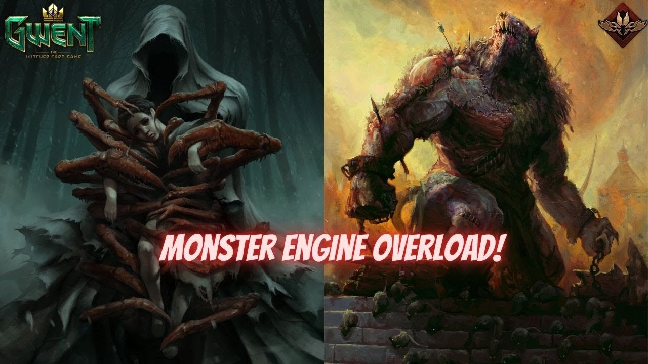 GWENT | Monster Deathwish Engine Overload With Tome And Ruehin | Consume And Got More Points