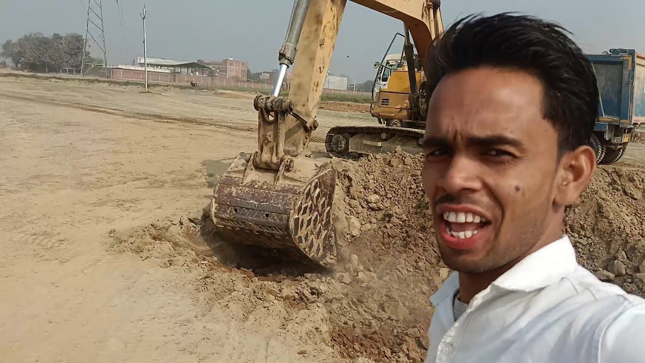 Aaj main aapko dikhaunga JCB se Mati kaise bharate hain