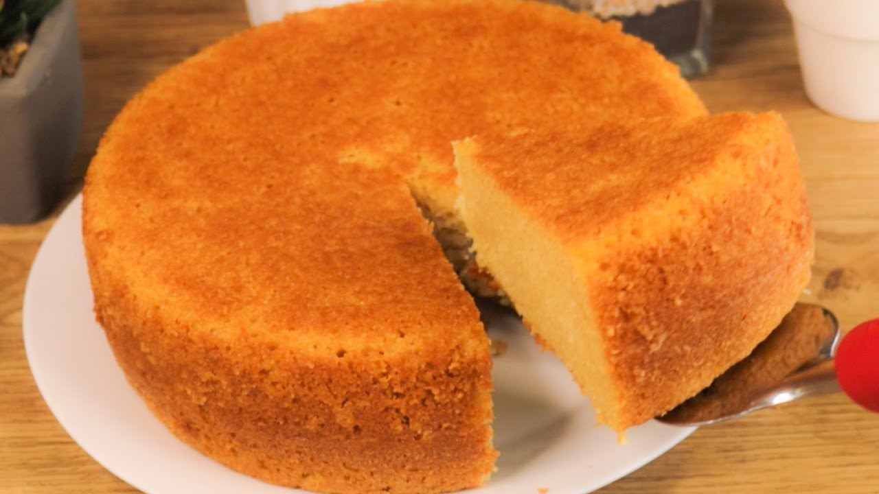 Pastel Esponjoso con Solo 6 Ingredientes