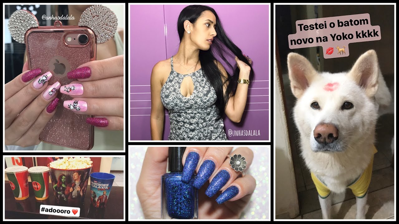 Unhas Decoradas e Mais em Maio de 2017 | 1 M&Ecirc;S DO UNHAS DA LAL&Aacute;