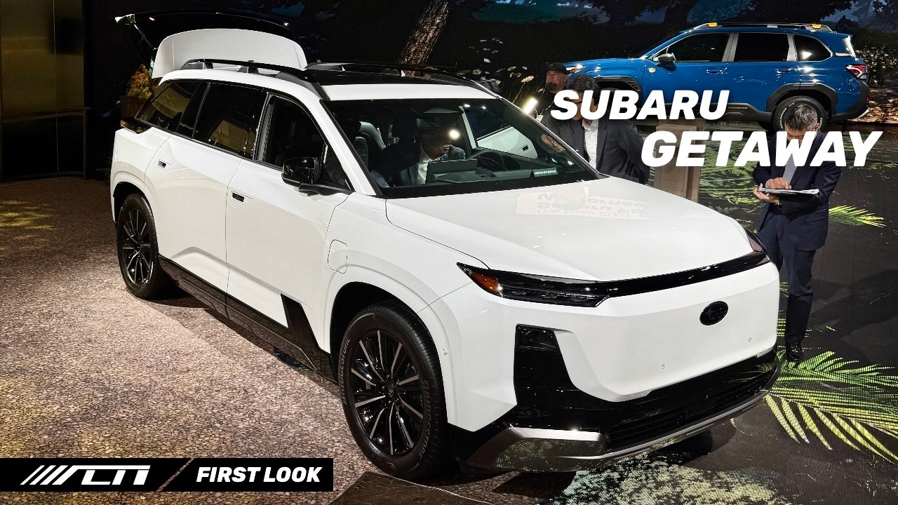 2027 Subaru Getaway First Look Impressions /// Allcarnews 2026 New York Auto Show