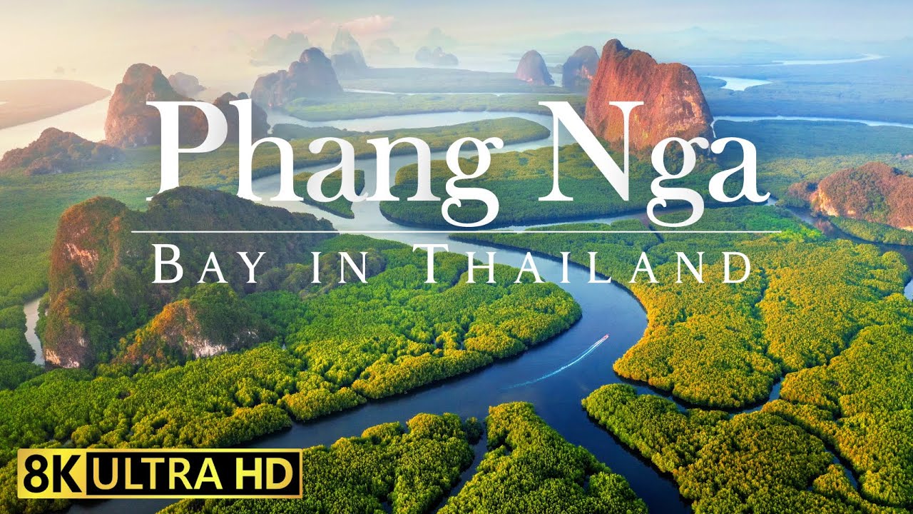 Phang Nga Bay, Thailand in 8K Video Ultra HD 120fps