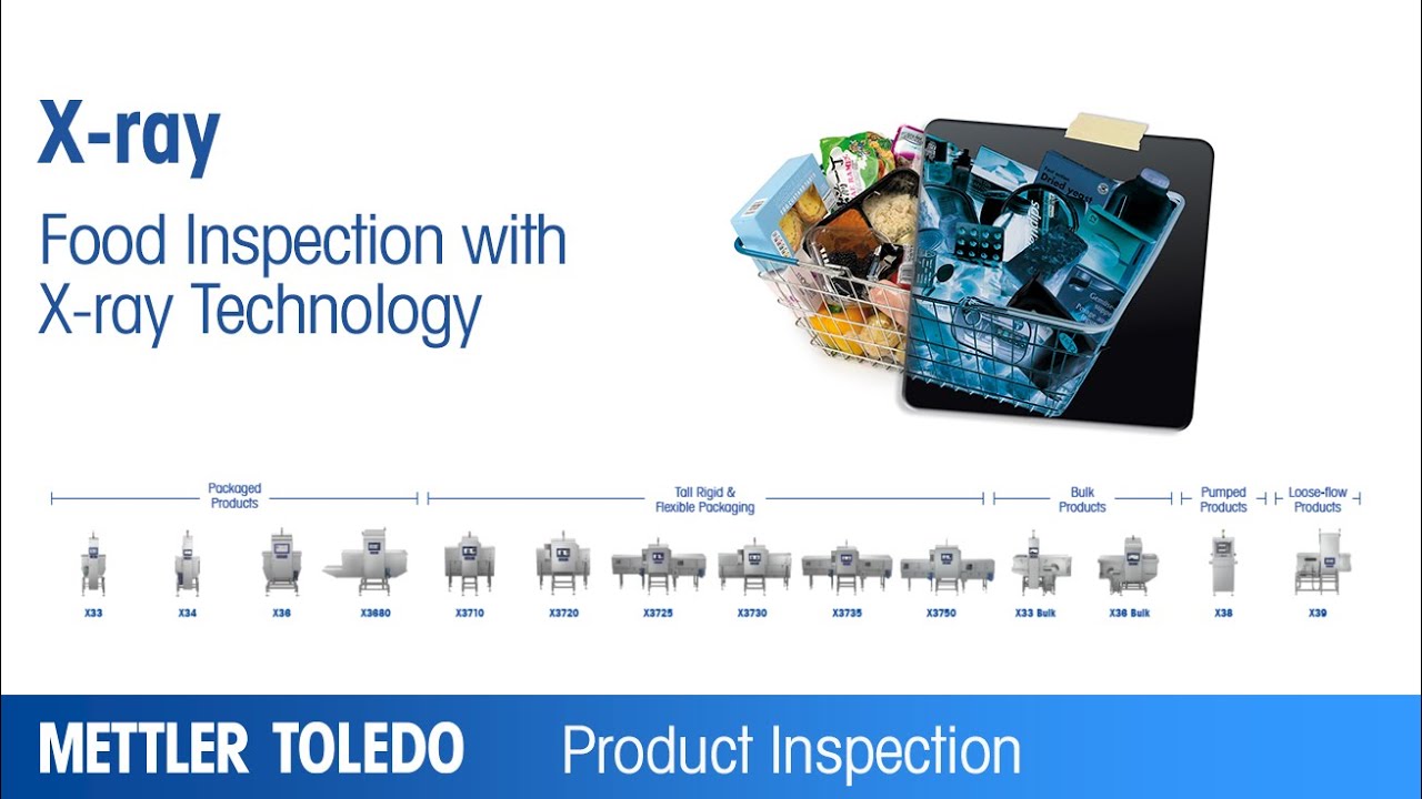 Food Inspection with X-ray Technology - Product - METTLER TOLEDO Product Inspection - EN