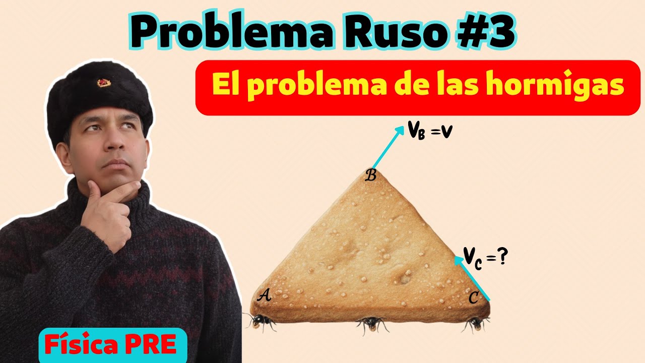 PROBLEMA RUSO #3 : El problema de las hormiguitas 