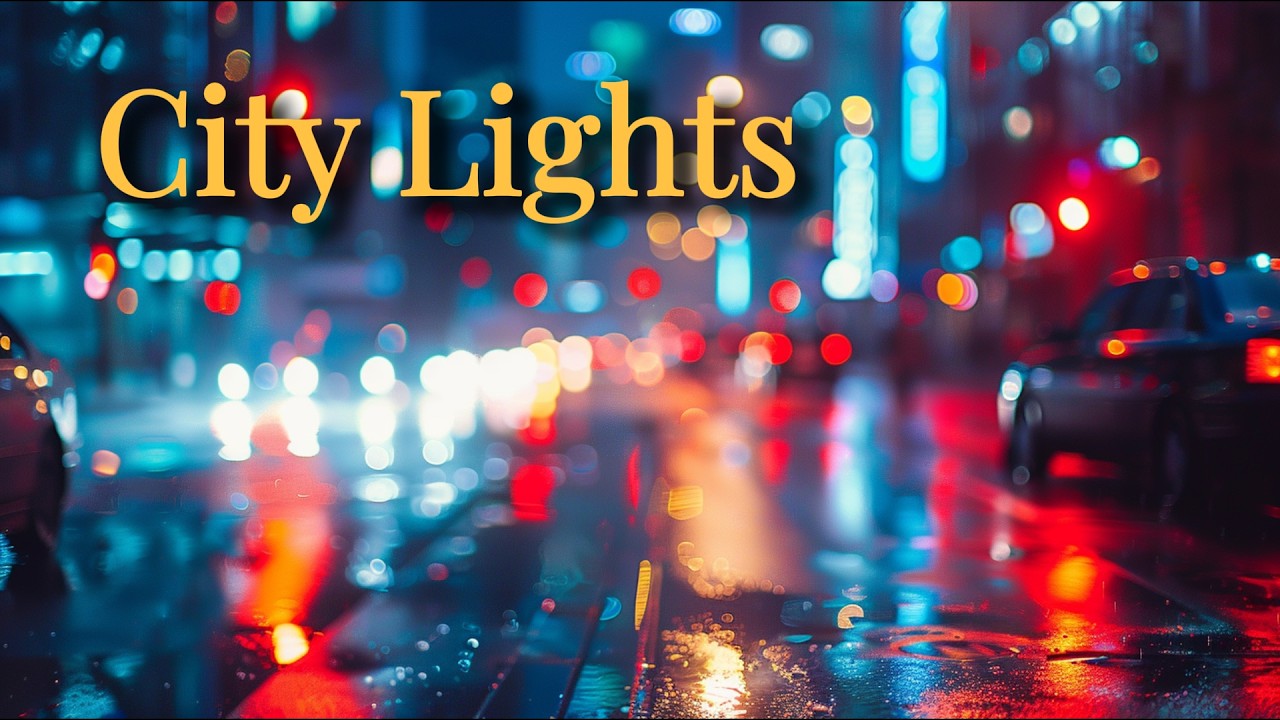 City Lights Jazz 🌆 Smooth Street Lounge Music for Night Drive