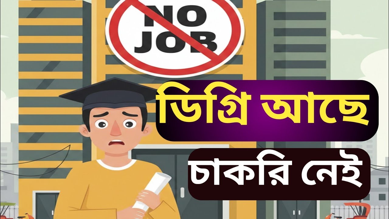 ডিগ্রি আছে, চাকরি নেই—ভুলটা কোথায়? Degree but No Job?