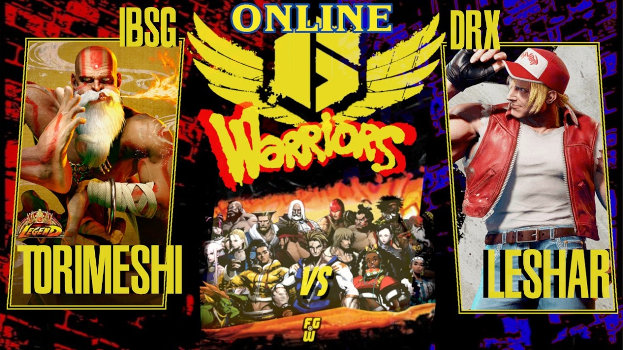 SF6 × IBSG Torimeshi «Dhalsim» vs DRX Leshar «Terry» | High Level Street Fighter 6