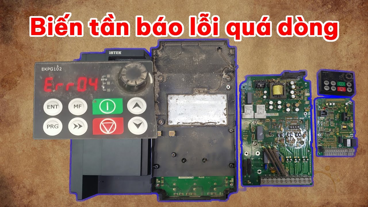 Biến tần báo lỗi quá dòng - SBT[34]