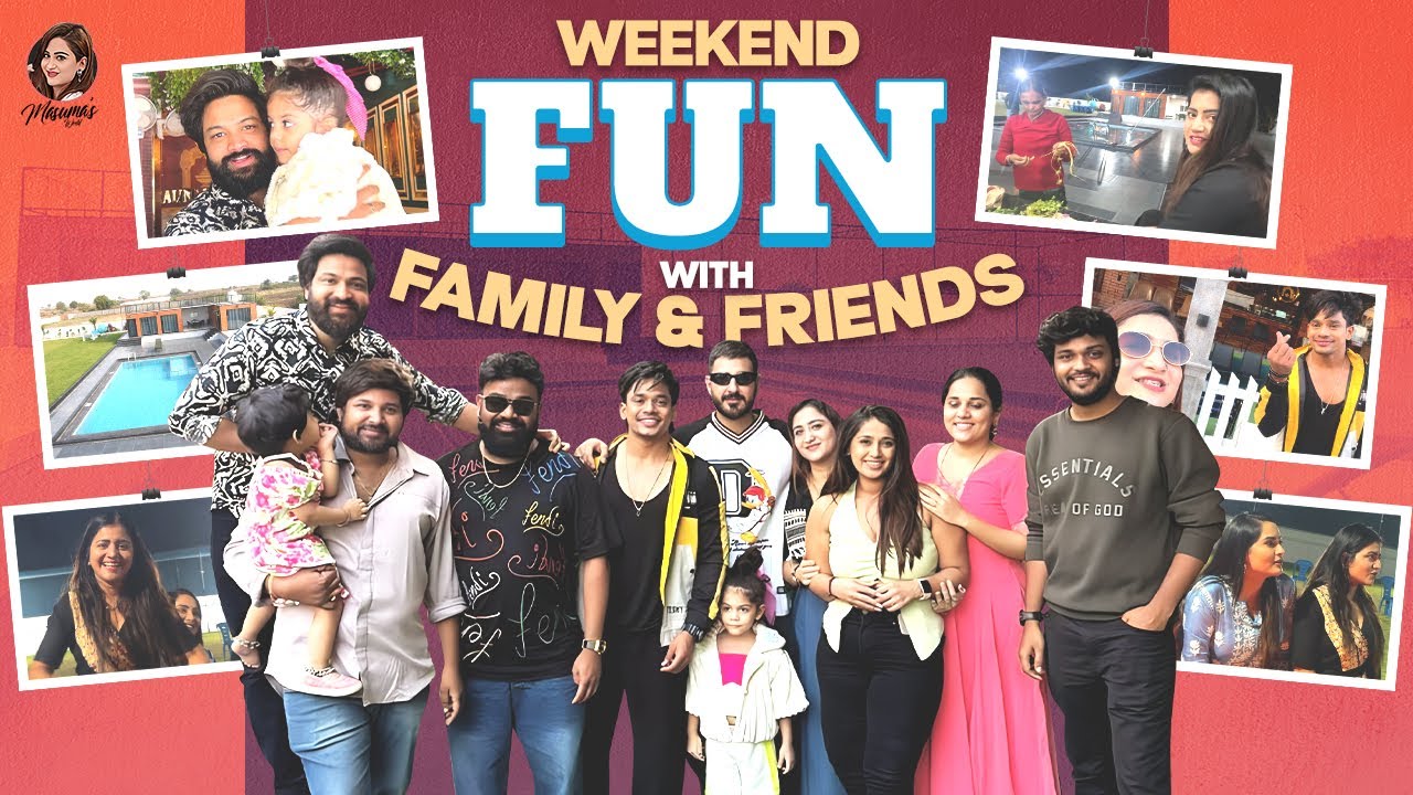 Weekend Fun With Family And Friends🤩| Shiva Jyothi, Ali Reza | Syed Sohel, Mehaboob | Masuma's World