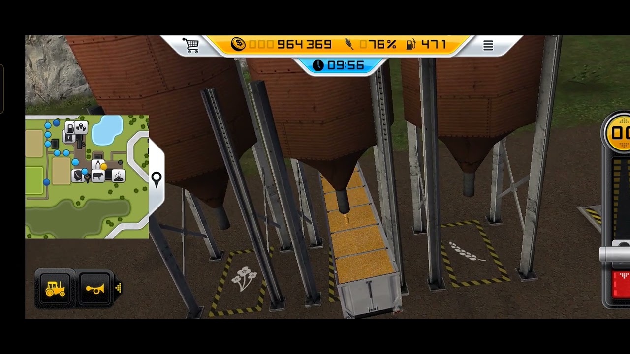 Farming Simulator (fs14) Corn 🌽 in the shell market