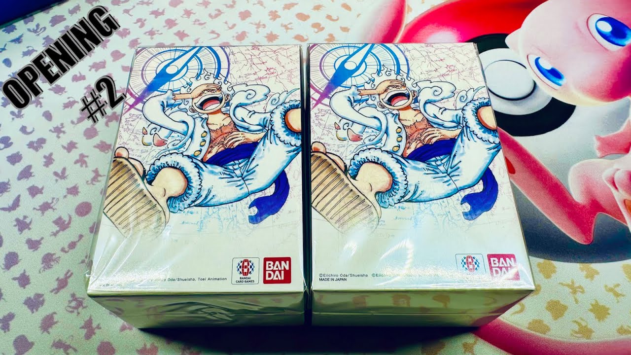 One Piece TCG Set 5 Awakening Of The New Era Dual Pack Set Vol. 2 Opening #2