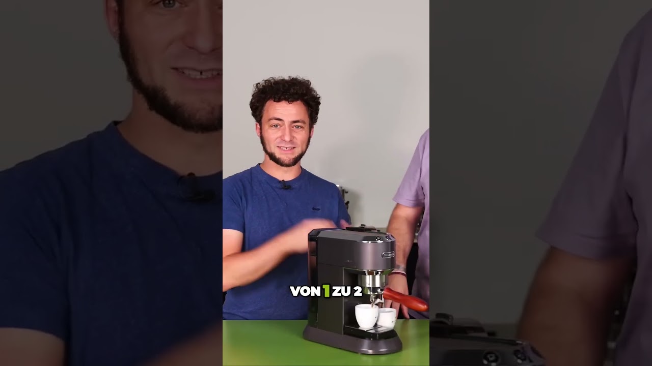 Kaffeemenge mit Dedica einstellen - so geht es!