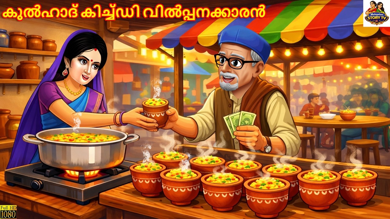 Kulhaad kichdi vilppanakkaran | Malayalam Stories | Malayalam Moral Story |Malayalam Cartoon |Kahani