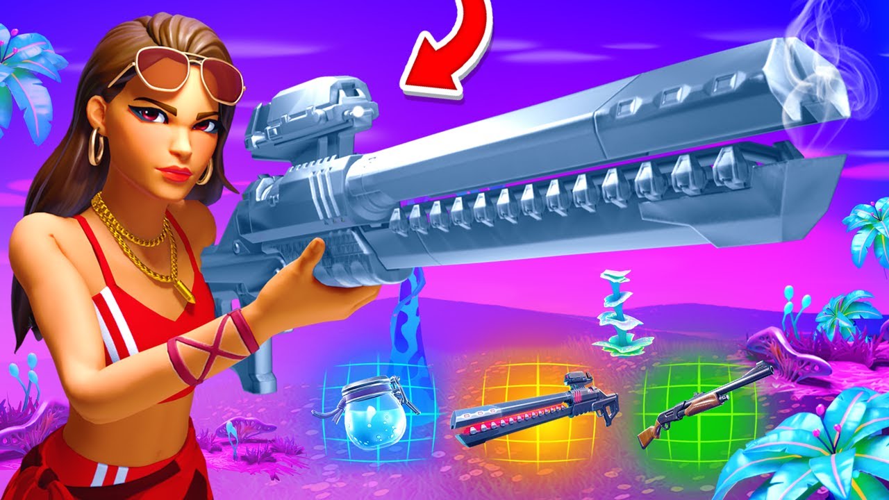 LOOT TYLKO Z POLA ANTY-GRAWITACYJNEGO CHALLAENGE w Fortnite Sezon 7