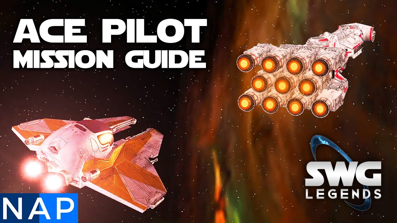 STAR WARS GALAXIES Руководство по миссии пилота-аса — прохождение кореллианского корвета повстанц...