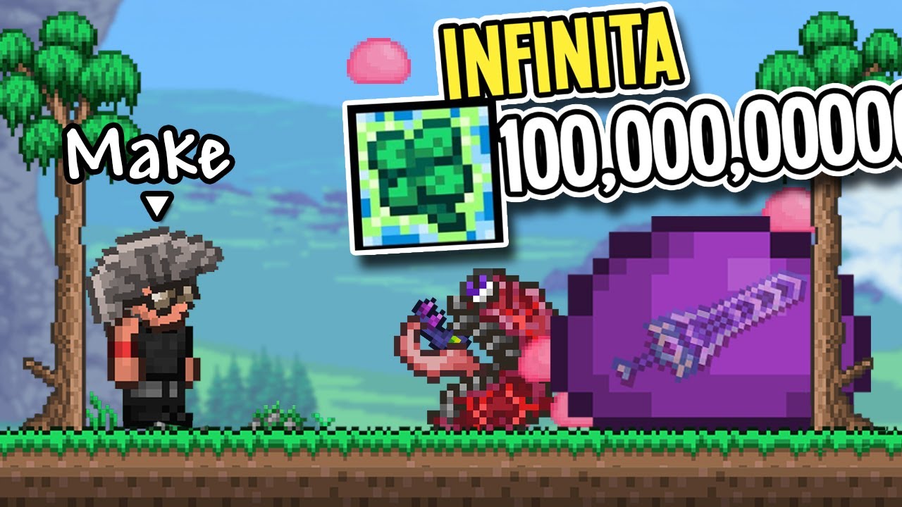 ME PASÉ TERRARIA con SUERTE INFINITA 🍀🕶️