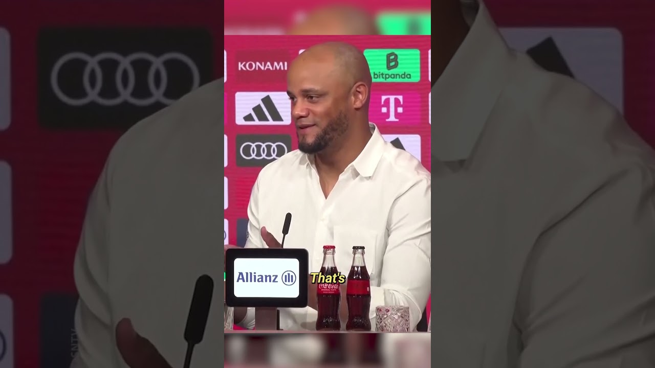 Vincent Kompany Has A Dig At Reporters About His Move To Bayern Munich 👀