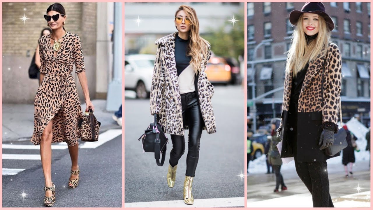 30 OUTFITS CON ESTAMPADO ANIMAL PRINT LEOPARDO | Combinaciones Moda de Mujer Tendencia 2019