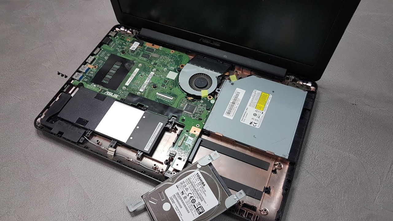 Uszkodzony Asus A555L - Diagnostyka