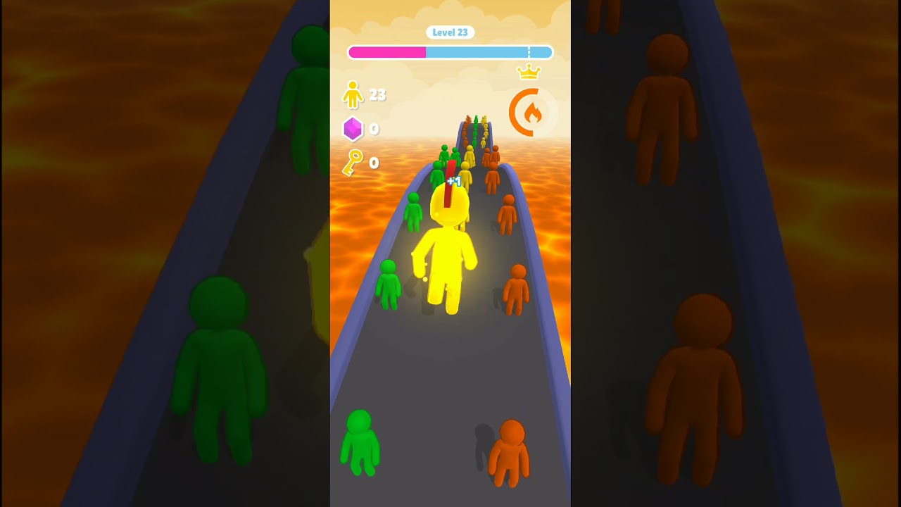 Giant Rush! - Max Level Gameplay (Android & IOS) Walkthrough All Levels/23