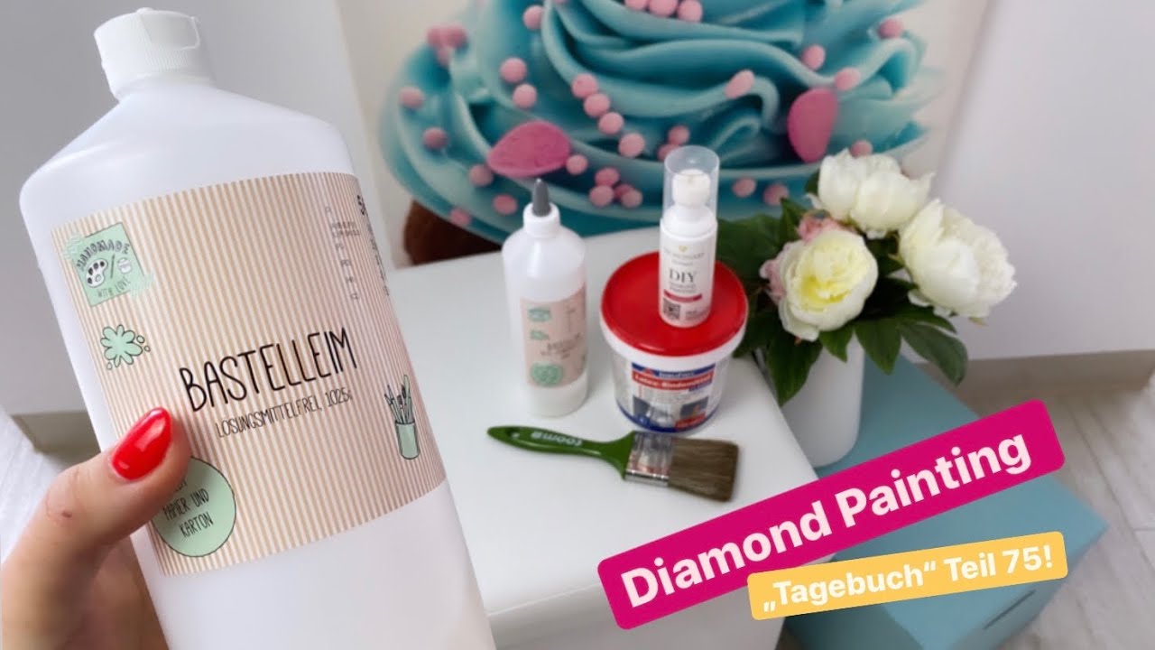 Diamond Painting „Tagebuch“ Teil75! ✅ Vier Versiegelungen im Test! Ein totaler Reinfall! #fail 😫