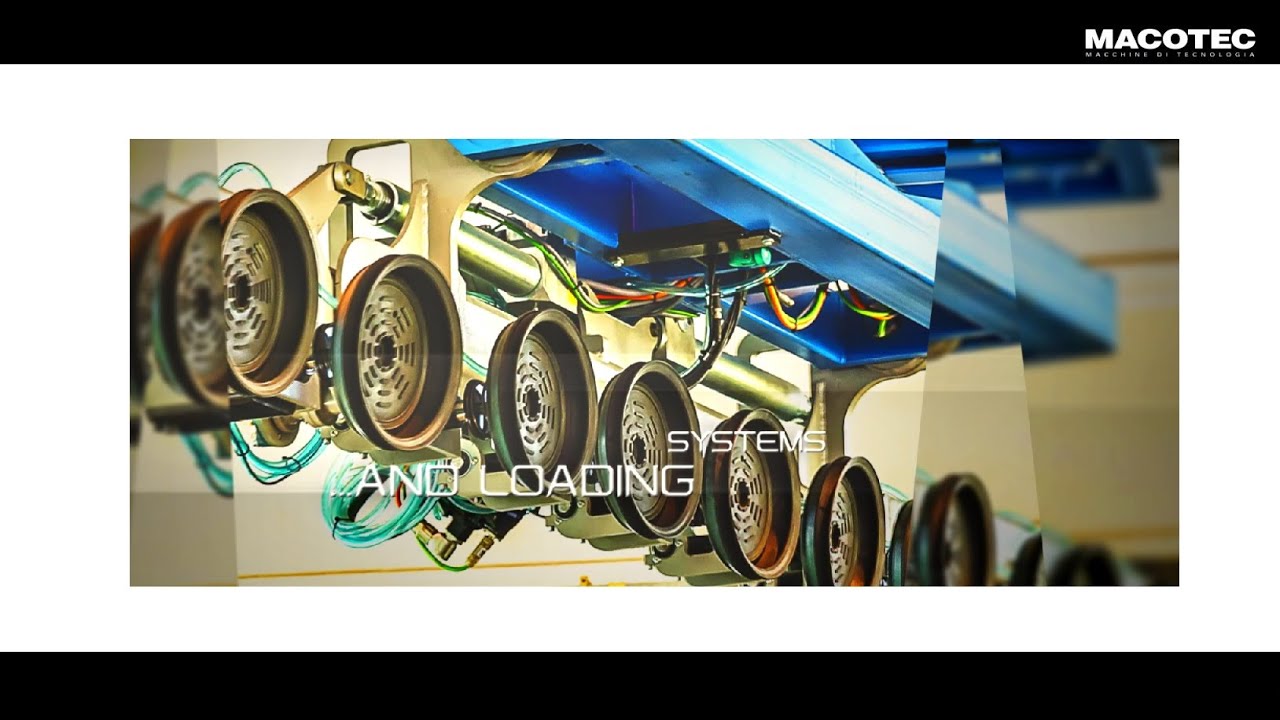 Macotec - Automatic loading systems for flat glass   Dynamic Series  -  Sistema di carico automatico