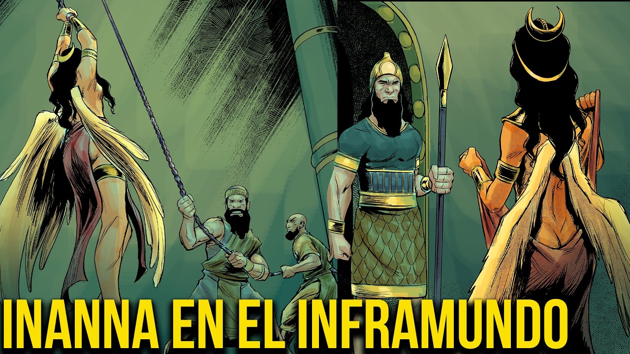 La Diosa Inanna Desciende al Inframundo - Mitología Sumeria