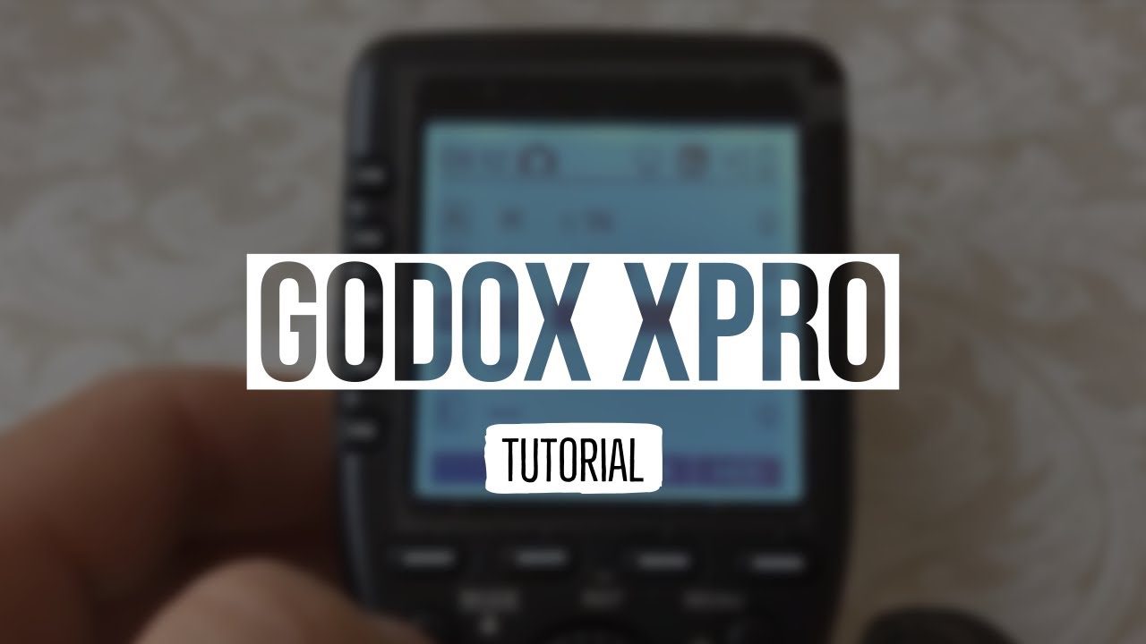 Configura tu GODOX XPRO como un PRO