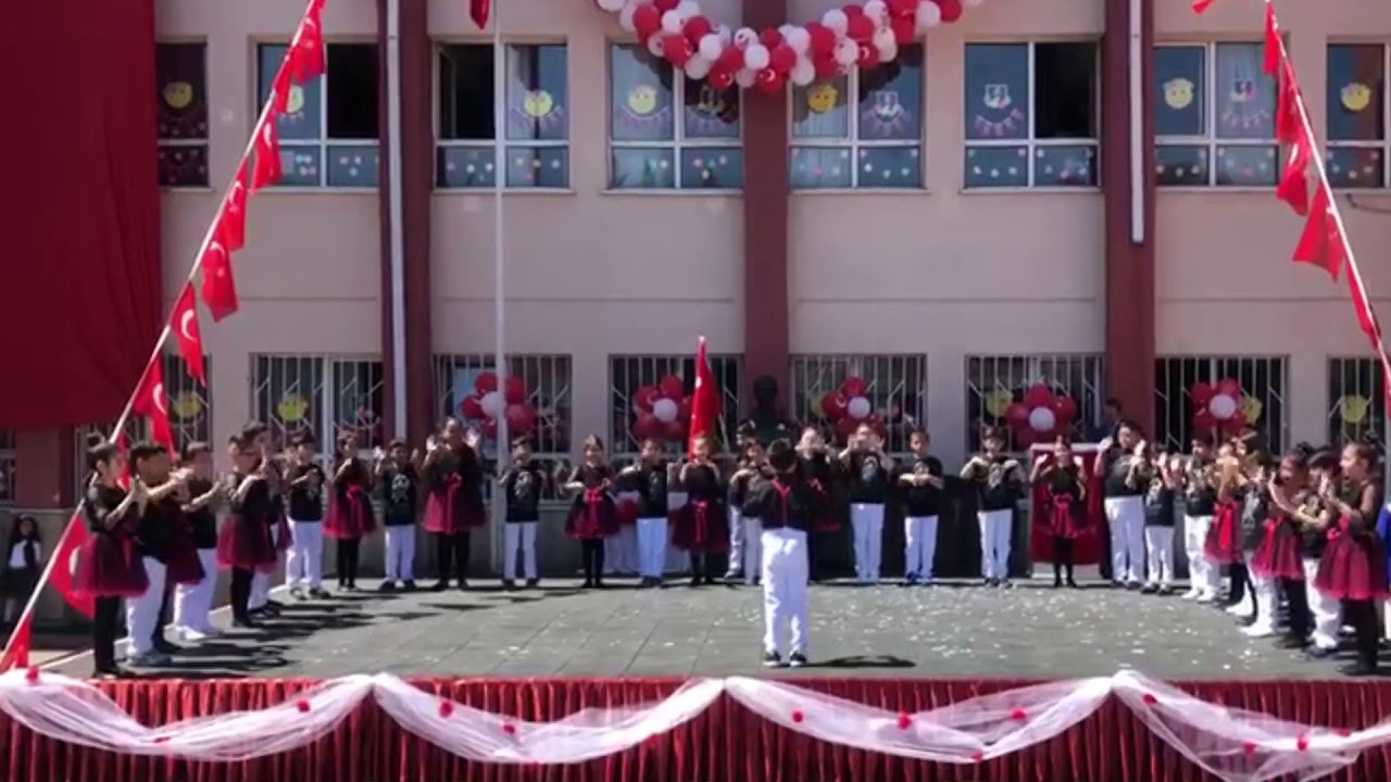 İşaret dili ..onuncu yıl marşı (İbrahim hakkı Konyalı ilköğretim okulu) 3/G sınıfı