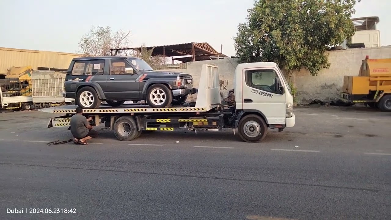 Dubai Car Recovery Service #dubairecovery #towing