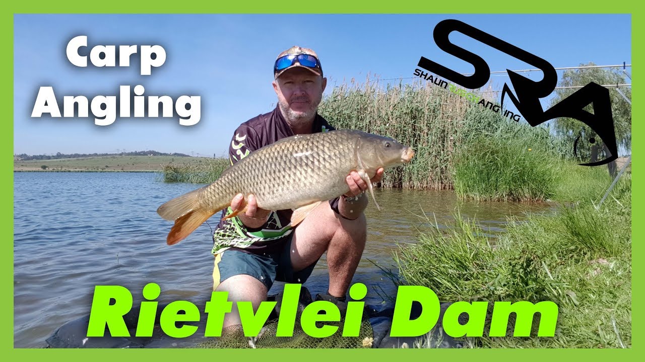 Carp fishing at Rietvlei dam. Shaun Rusch will show you how.