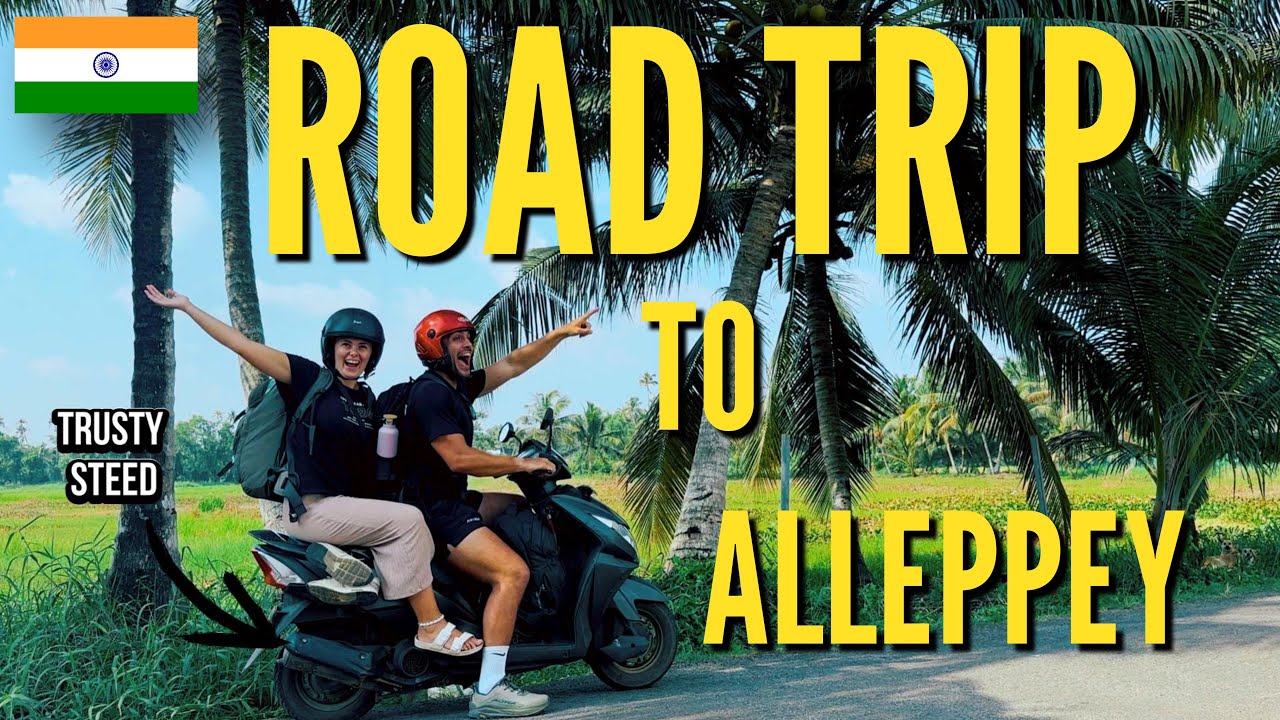 Tourists NEVER do this Kerala ROAD TRIP... But THEY should! - Kochi to Alleppey by SCOOTER!