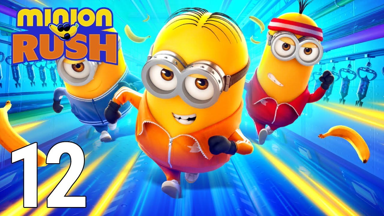 Minion Rush: Running Game Gameplay Part 12 - Santa Jerry in Holiday Lab (iOS/Android)