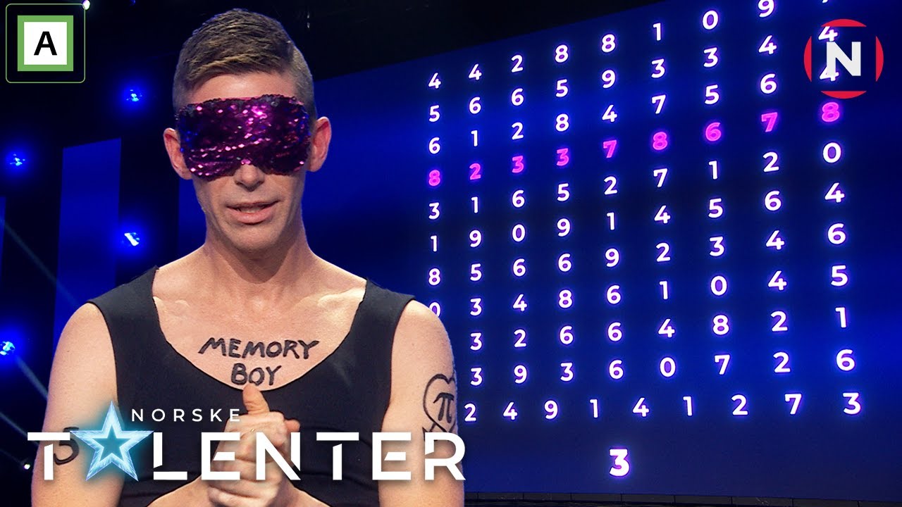 Ola Kåre har memorert 10 000 tall | Semifinale | Norske talenter