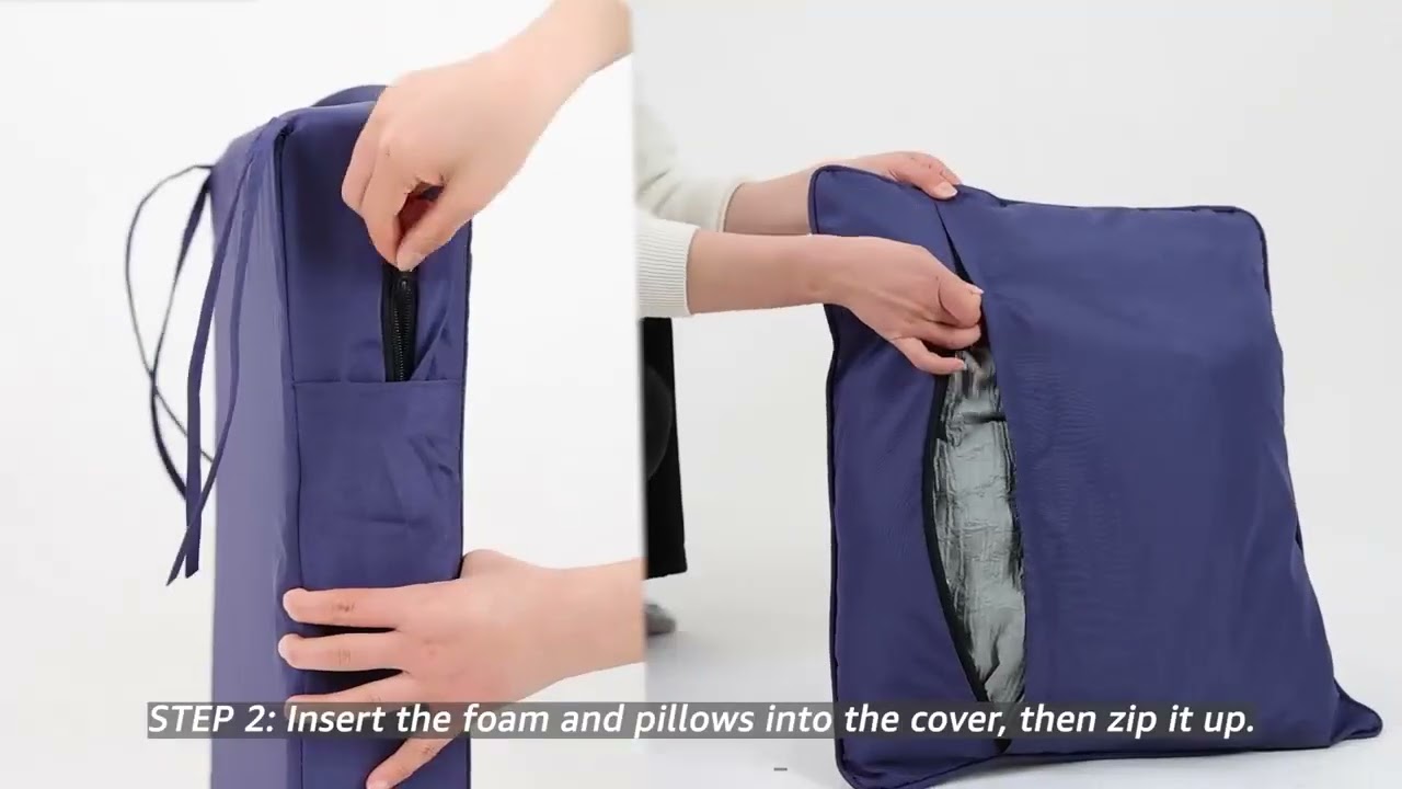 PatioGlow Outdoor Seat Cushion Set