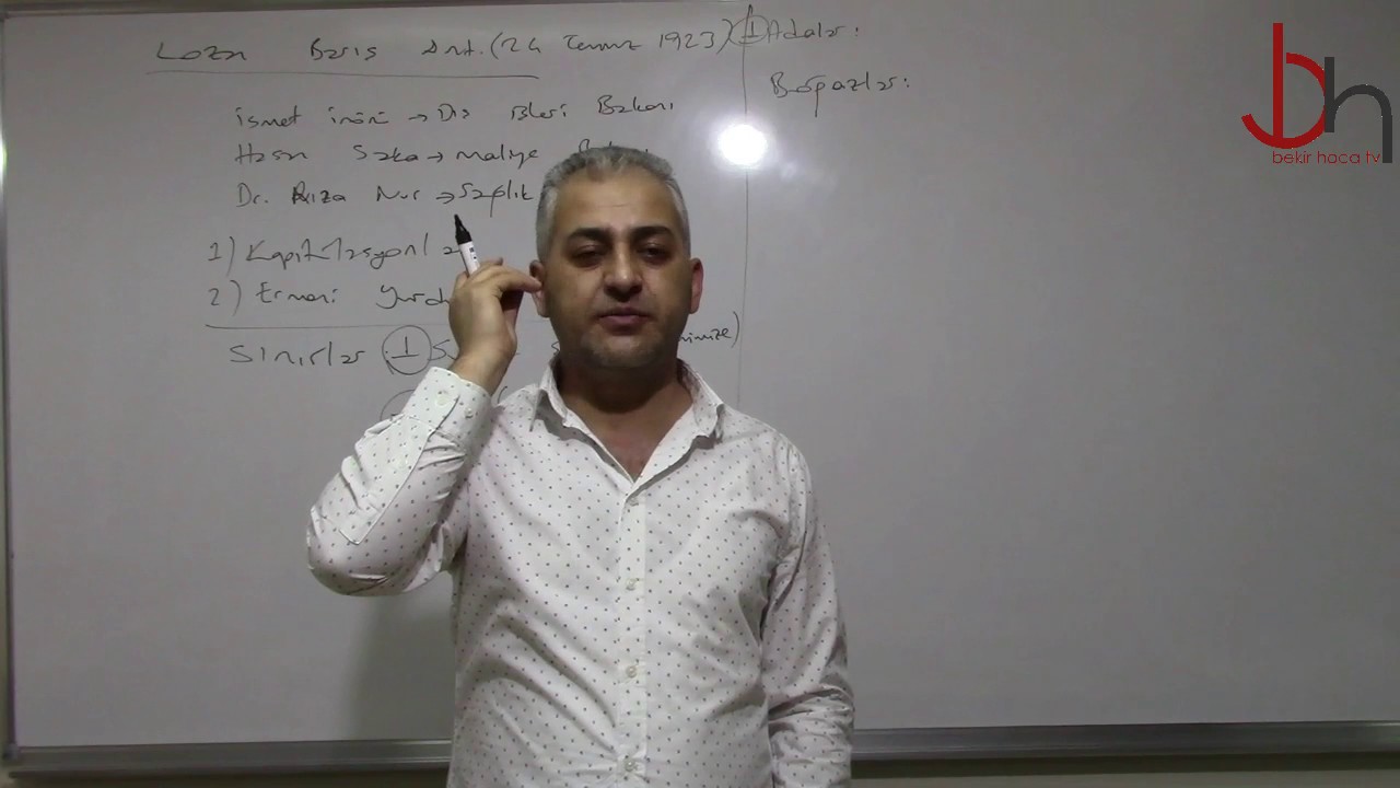 2022 - Ders 44: Lozan Barış Anlaşması