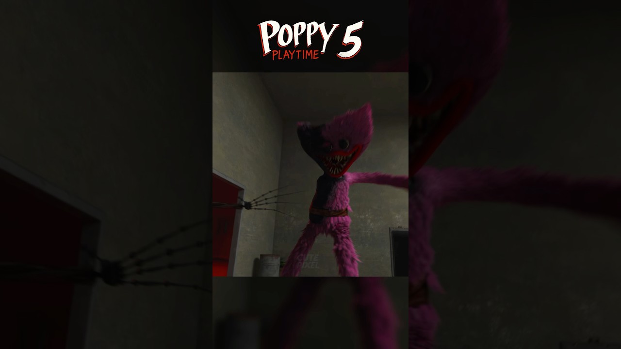 Kissy Missy save player Fan animation  #poppyplaytimechapter5 #kissymisssy
