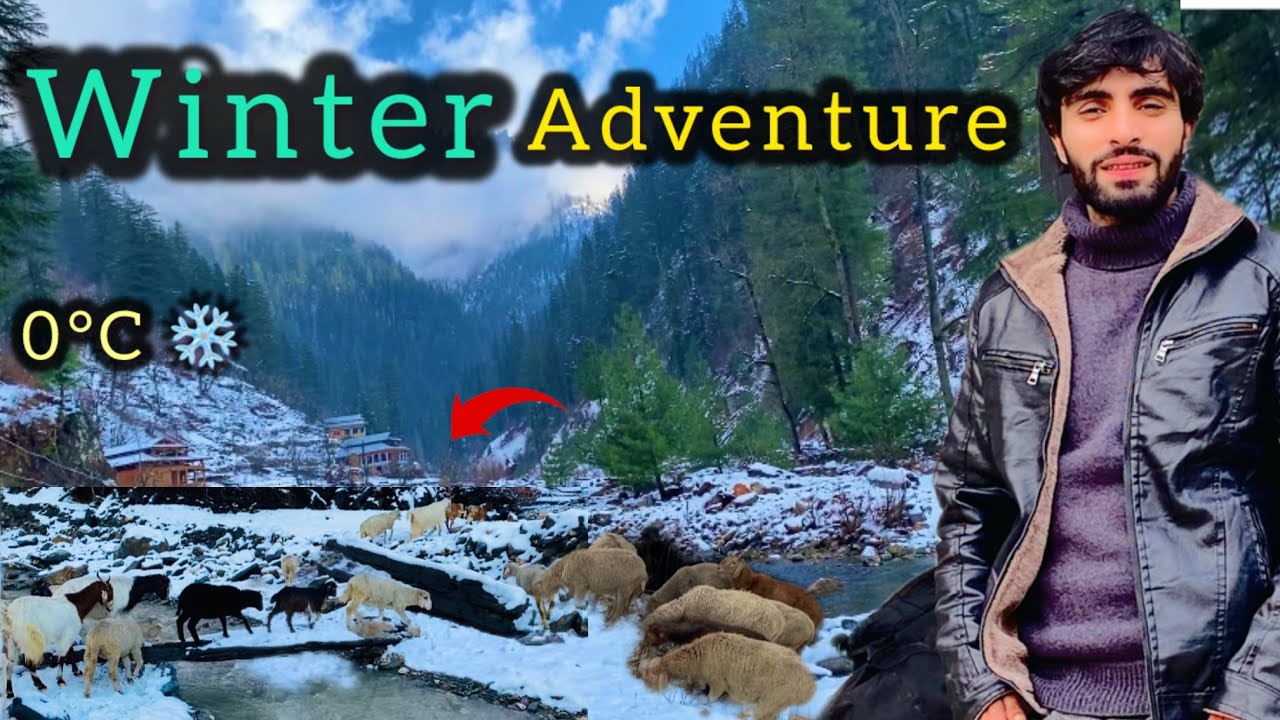 ❄️ Extreme Winter Adventure😱 in neelum valley Azad kashmir