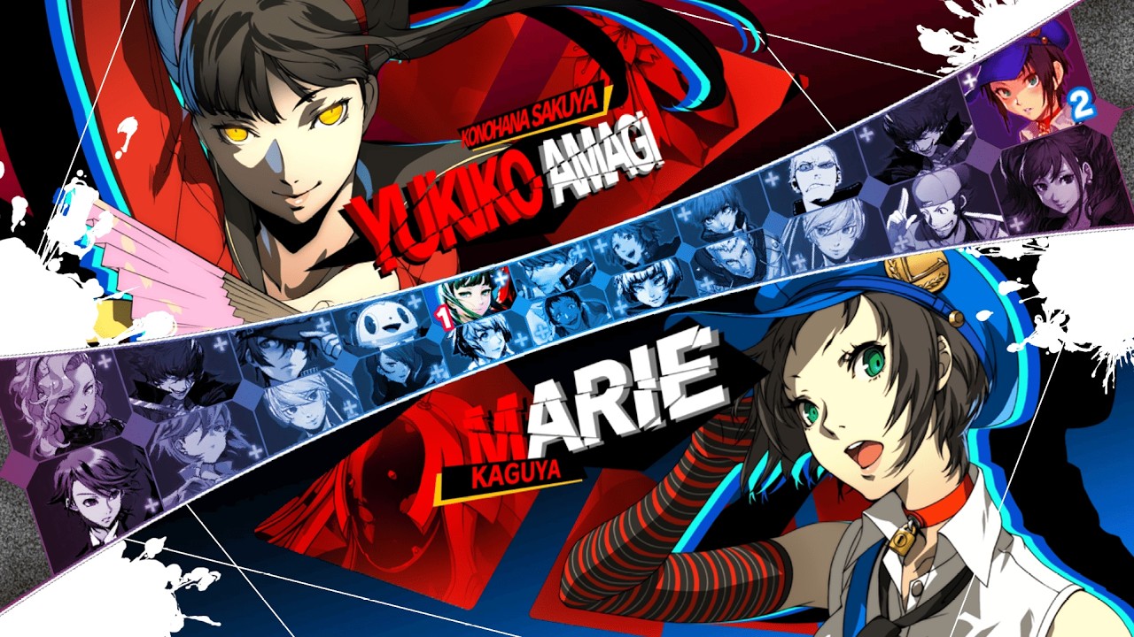 P4U2 Mayonaka Games vs Naked Black Man (Marie)