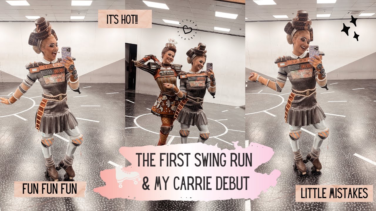 THE FIRST SWING RUN & MY CARRIE DEBUT | ROLLING VLOG #21 | DIEUWKE SALOME