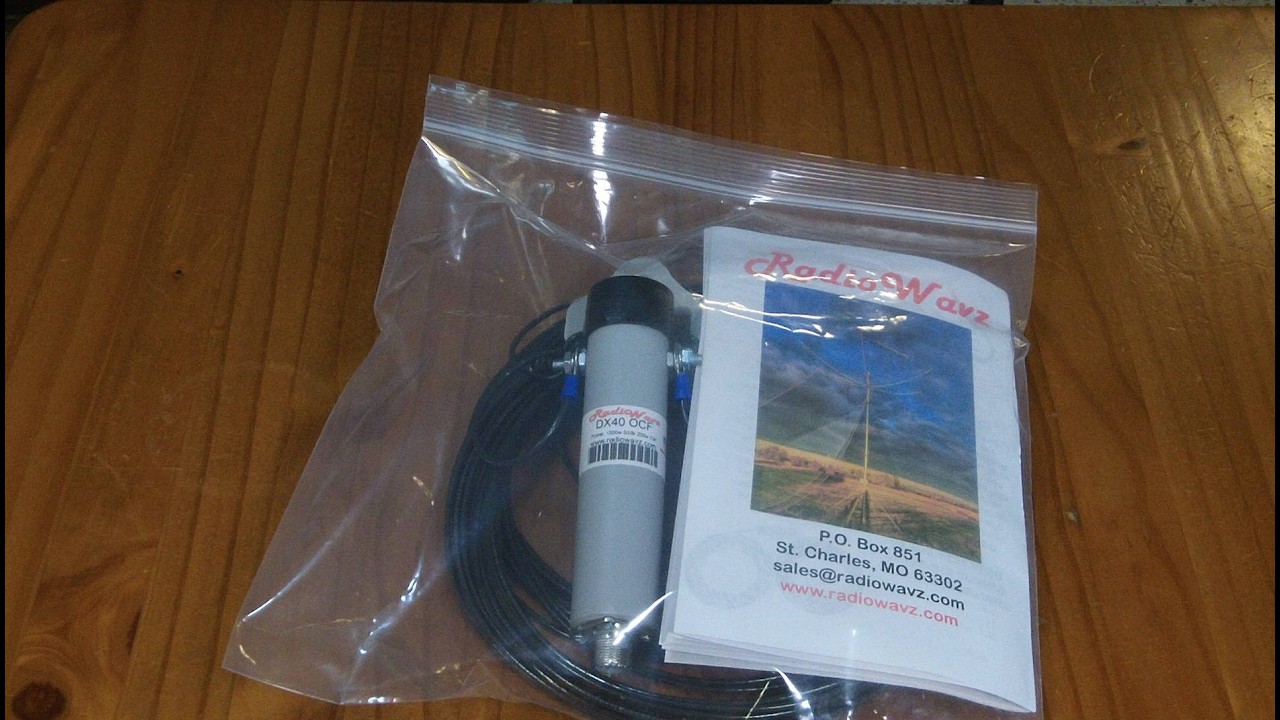 Review: RadioWavZ DX 40 (meter) OCF windom dipole HAM antenna - NOT RECOMMENDED