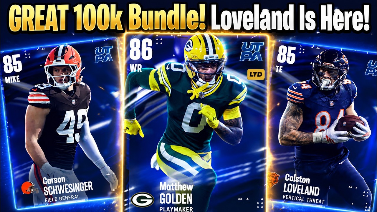 GREAT 100k BUNDLE!? Pregame Access 1.5 Is Here! Opening Packs For Colton Loveland In MUT 27!