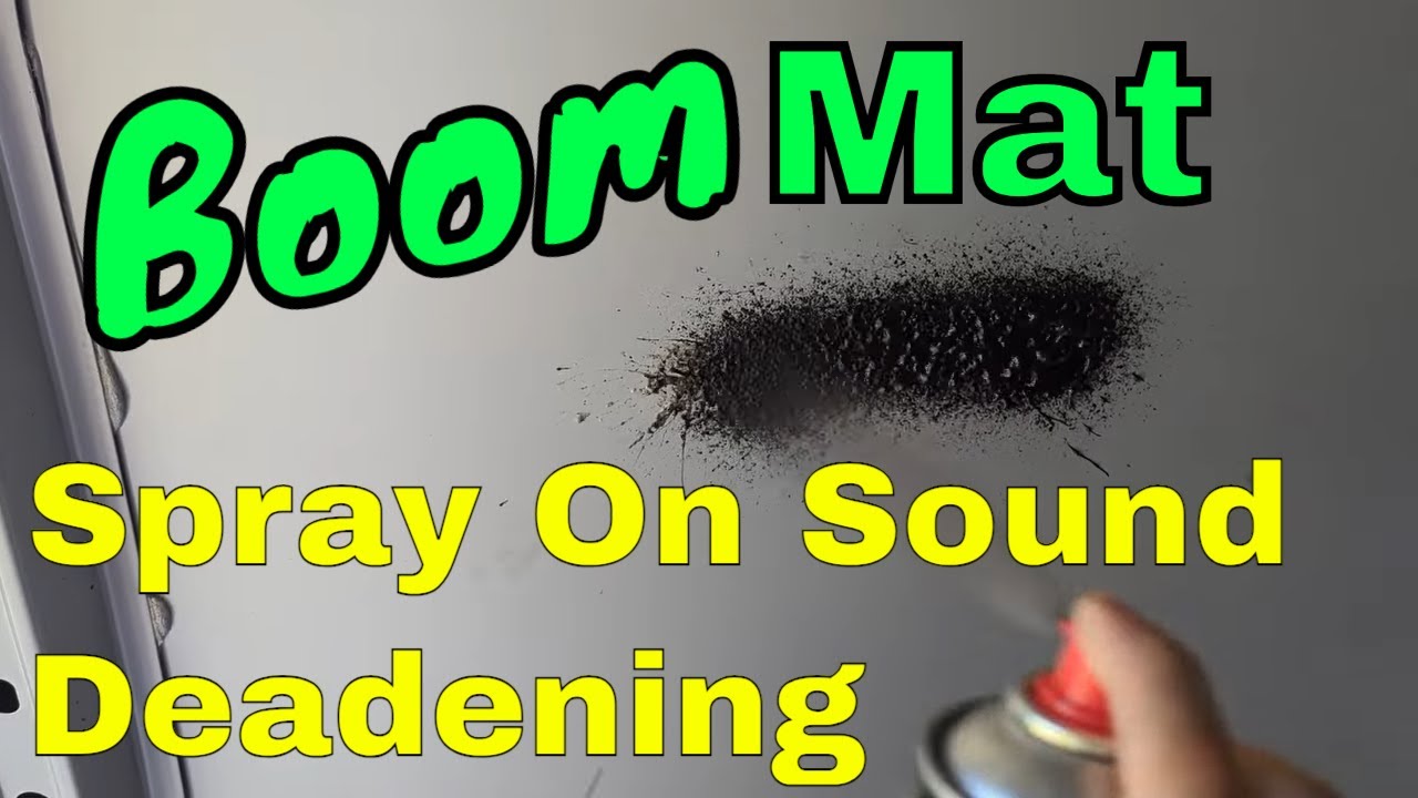 Спрей-мат Boom Mat для звукоизоляции