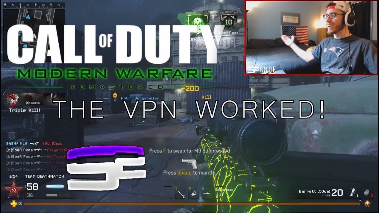 THE VPN WORKED! (MWR PC)