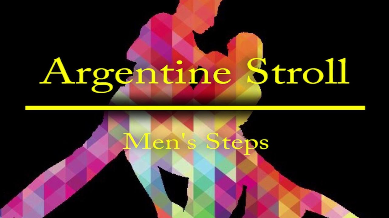 Argentine Stroll (Men's Steps) Australian New Vogue sequence dance