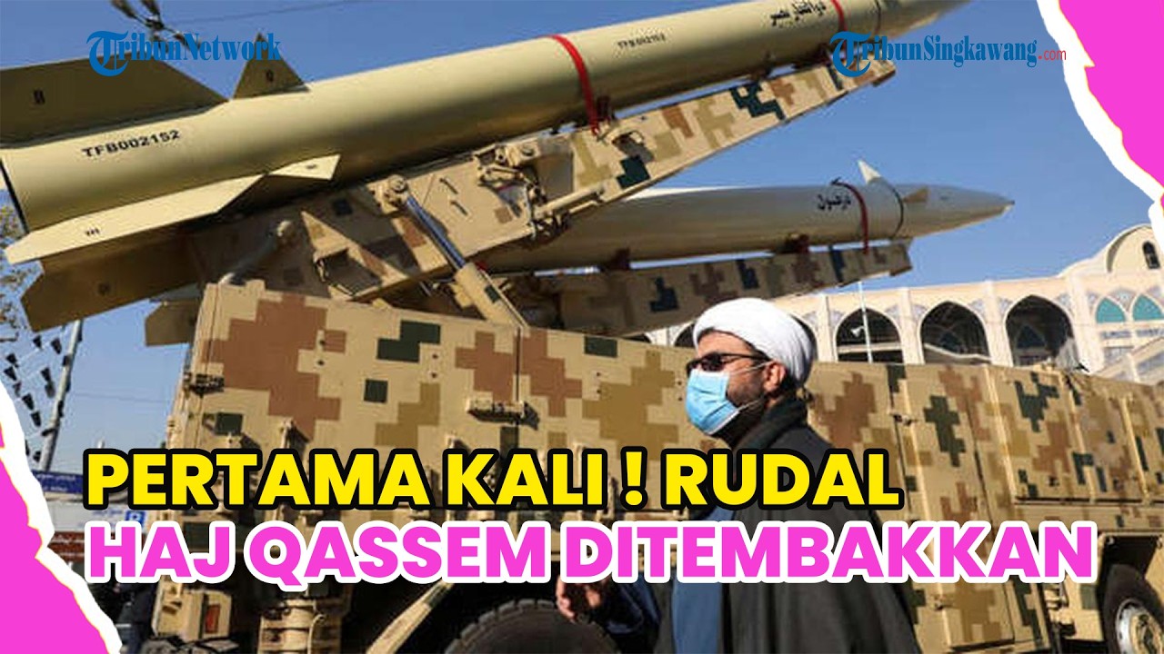 PERTAMA KALI IRAN GUNAKAN RUDAL HAJ QASSEM DI PERANG LAWAN AS DAN ISRAEL, INI KECANGGIHANNYA !