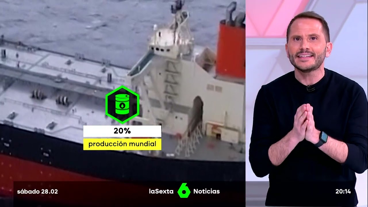 EE.UU. e Israel atacan Irán: el estrecho de Ormuz, en 'laSexta Noticias'